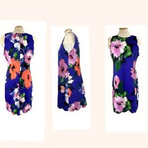 Vince Camuto Floral Pencil Dress Size 12